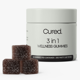 LABOR DAY - CURED® 3-in-1 Wellness Gummies
