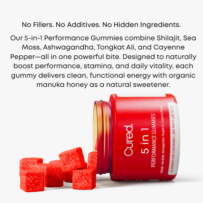 CURED® 5-in-1 Performance Gummies
