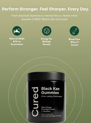CURED® Black Kae Gummies