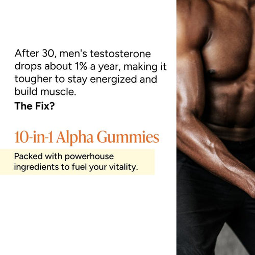 LABOR DAY - Cured®  10-in-1 Alpha Gummies
