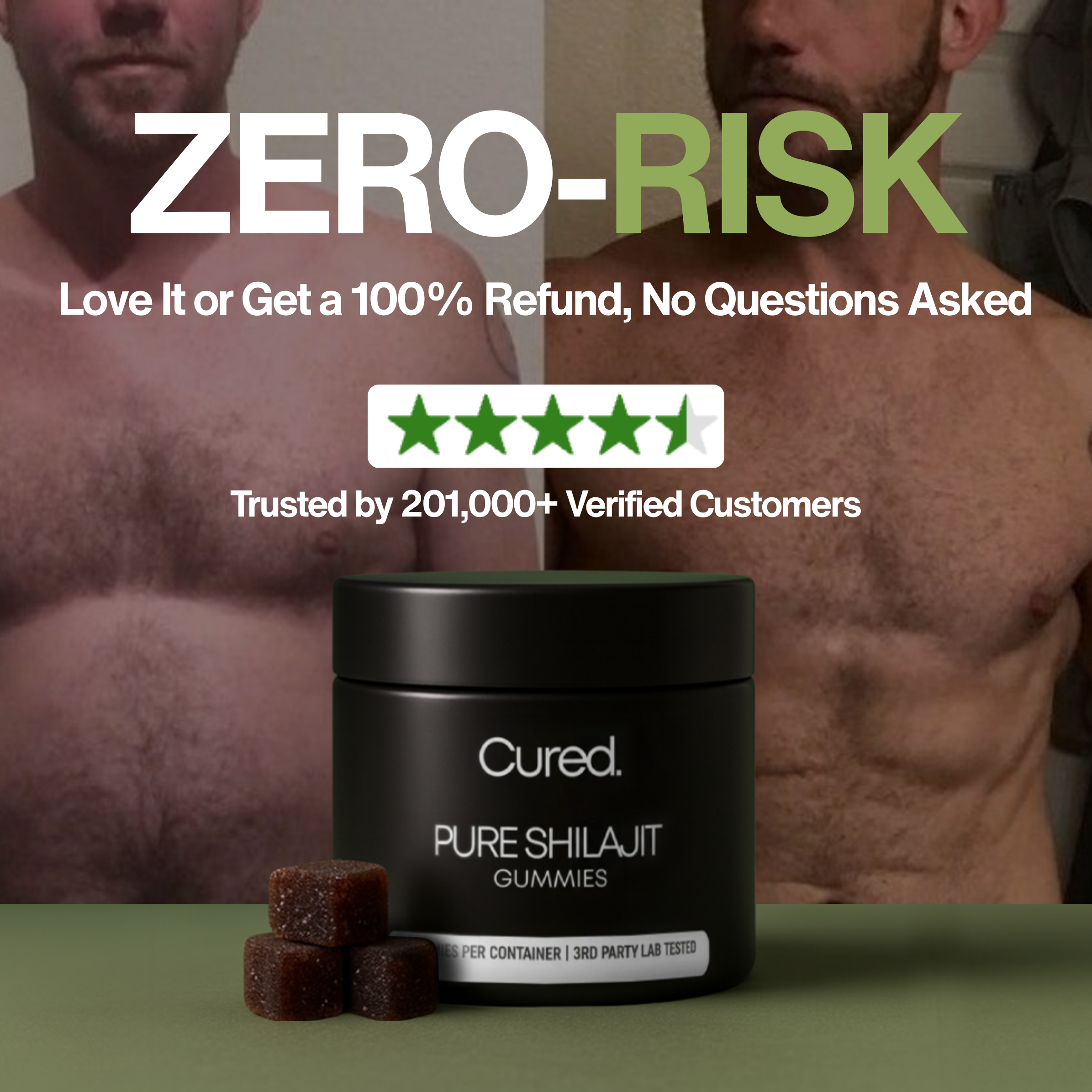 CURED® Pure Shilajit Gummies