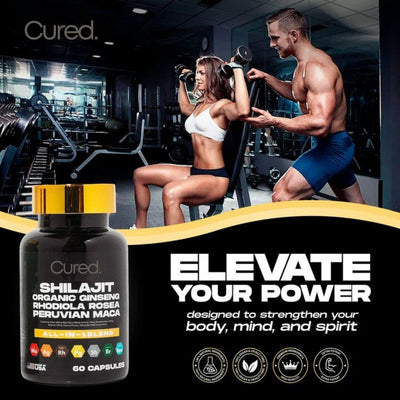 CURED® Pure 6 in 1 Shilajit Capsules