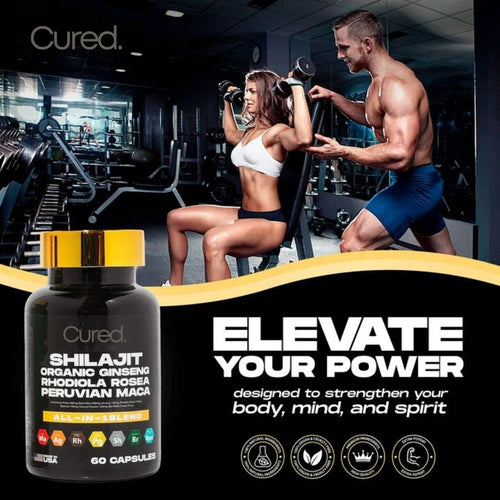 CURED® Pure 6 in 1 Shilajit Capsules