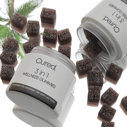 LABOR DAY - CURED® 3-in-1 Wellness Gummies