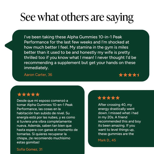 Cured®  10-in-1 Alpha Gummies