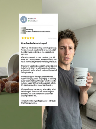 CURED® Peak Performance Gummies