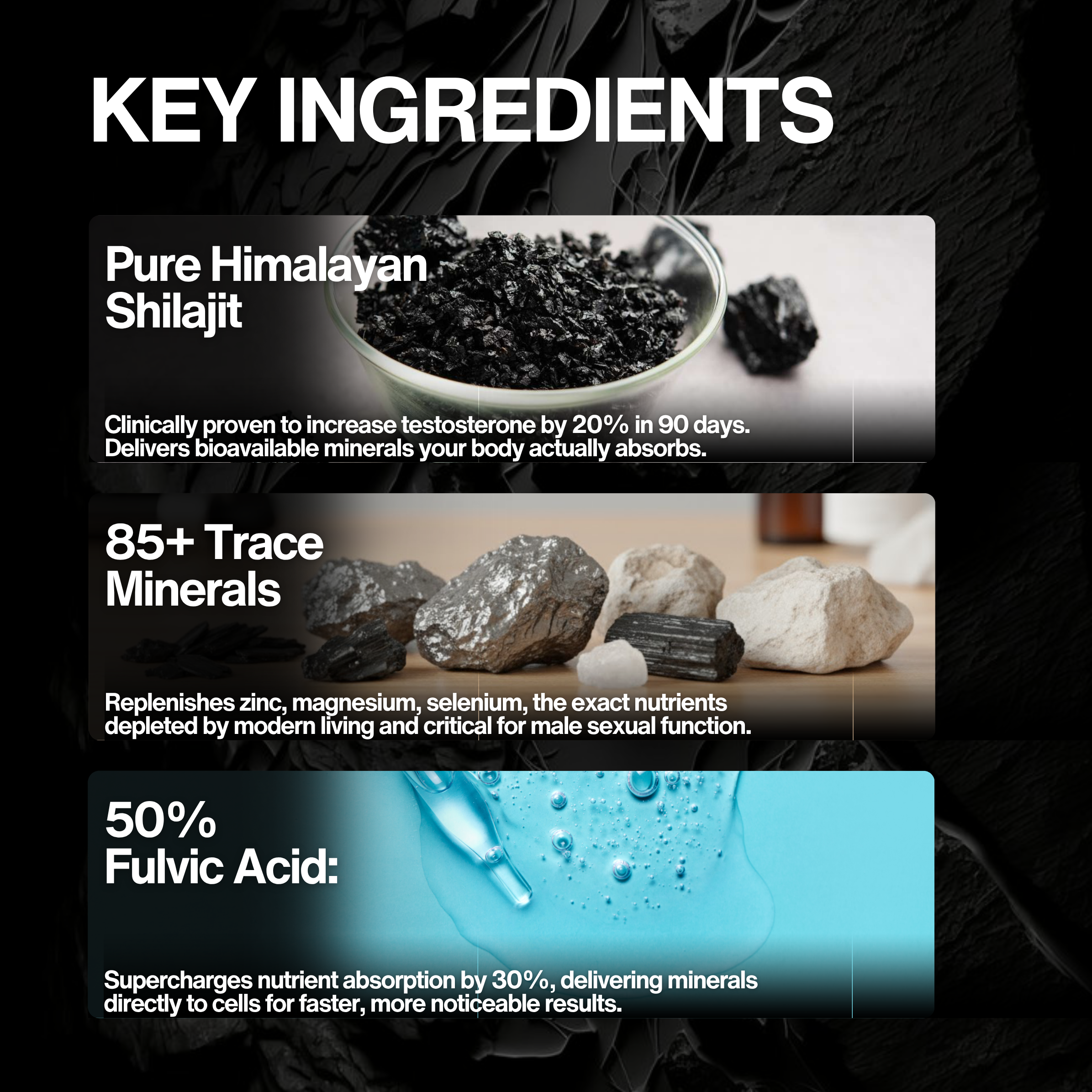 CURED® Pure Shilajit Gummies