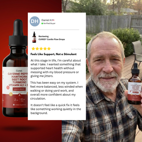 CURED® Cardio Flow Drops