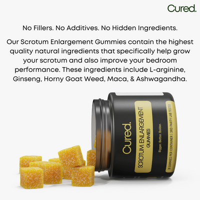CURED® Scrotum Enlargement Gummies