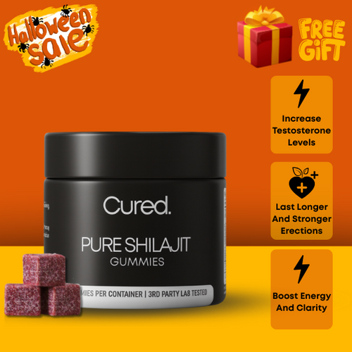 Halloween Sale - CURED® Pure Shilajit Gummies
