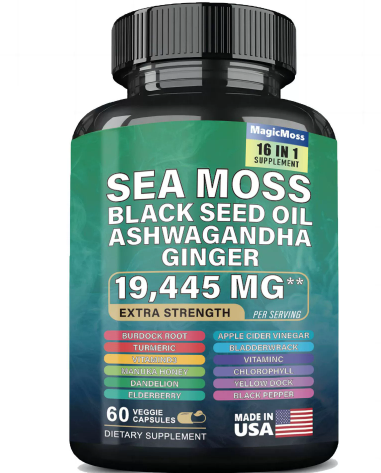 16 in 1 Sea Moss Capsules