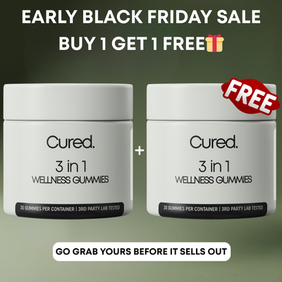 CURED® 3-in-1 wellness Gummies