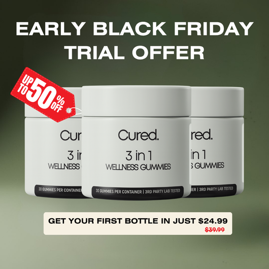 CURED® 3-in-1 wellness Gummies
