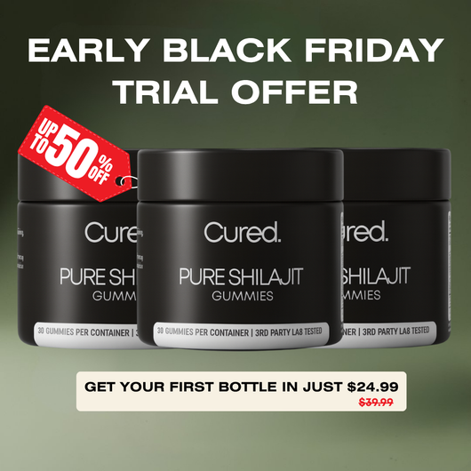 CURED® Pure Shilajit Gummies